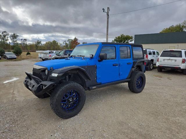 used 2018 Jeep Wrangler Unlimited car, priced at $31,995