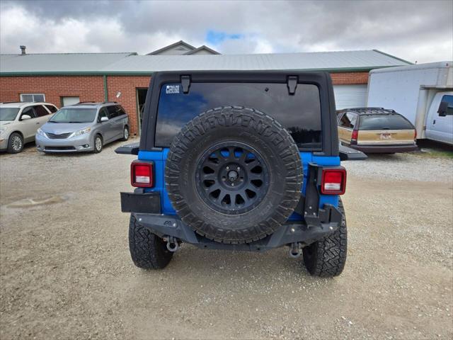 used 2018 Jeep Wrangler Unlimited car, priced at $31,995