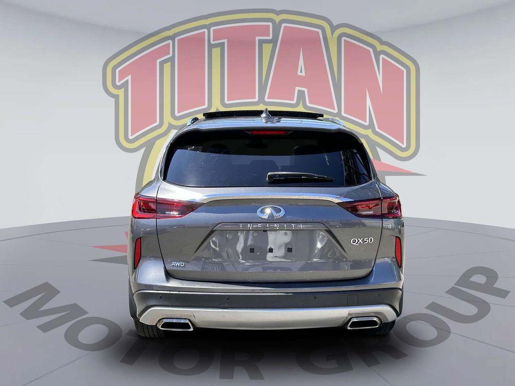 used 2022 INFINITI QX50 car, priced at $29,495