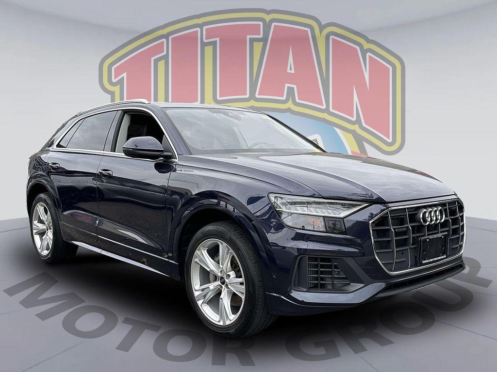 used 2023 Audi Q8 car, priced at $49,499