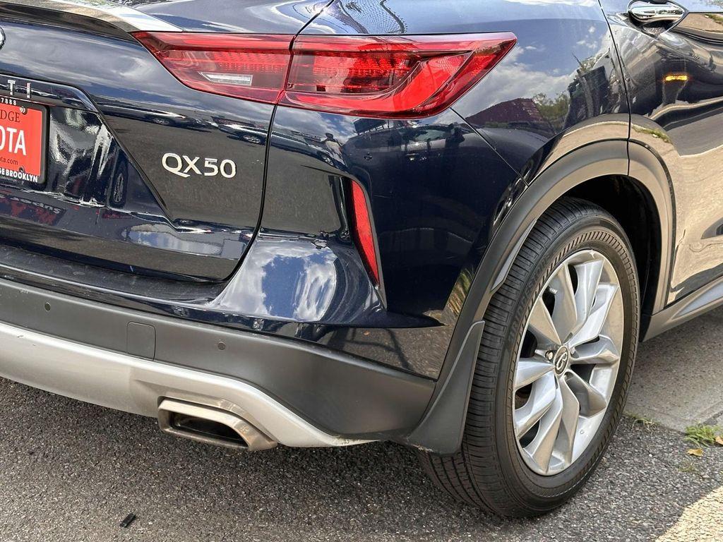 used 2022 INFINITI QX50 car, priced at $28,688
