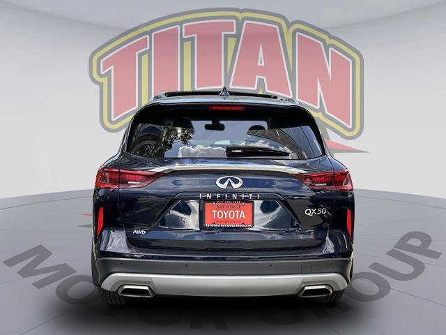 used 2022 INFINITI QX50 car, priced at $28,688