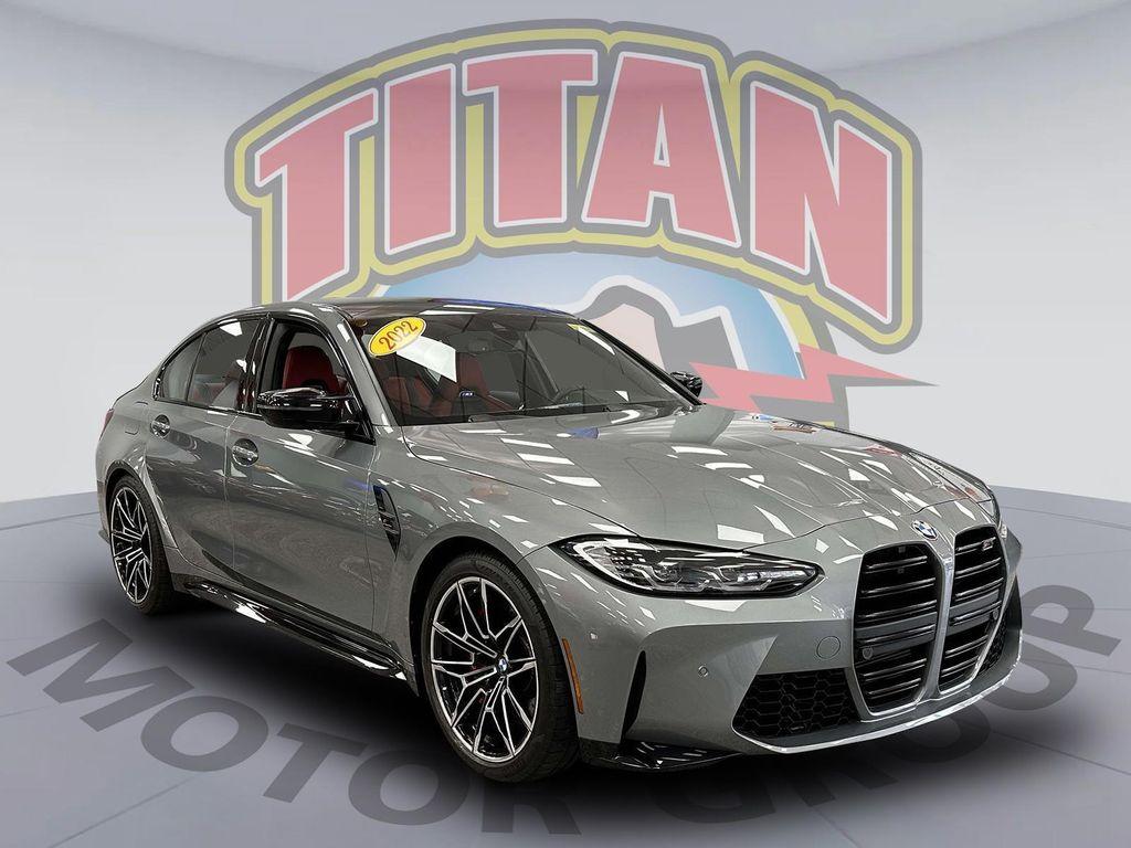 used 2022 BMW M3 car, priced at $75,299