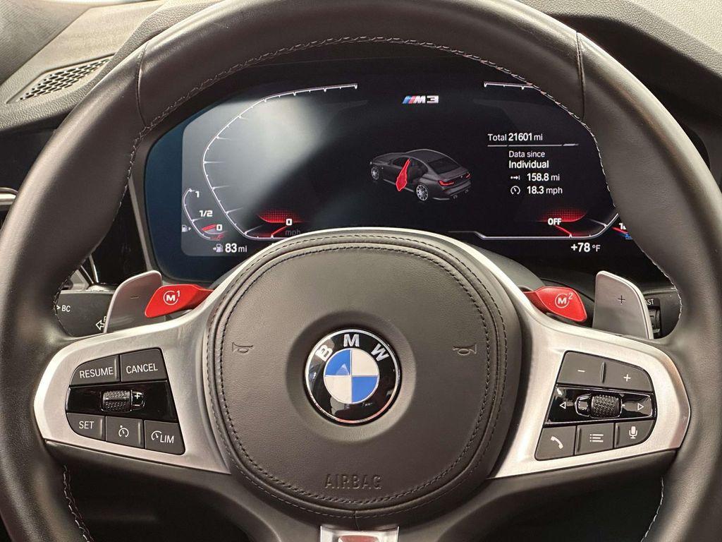 used 2022 BMW M3 car, priced at $75,299