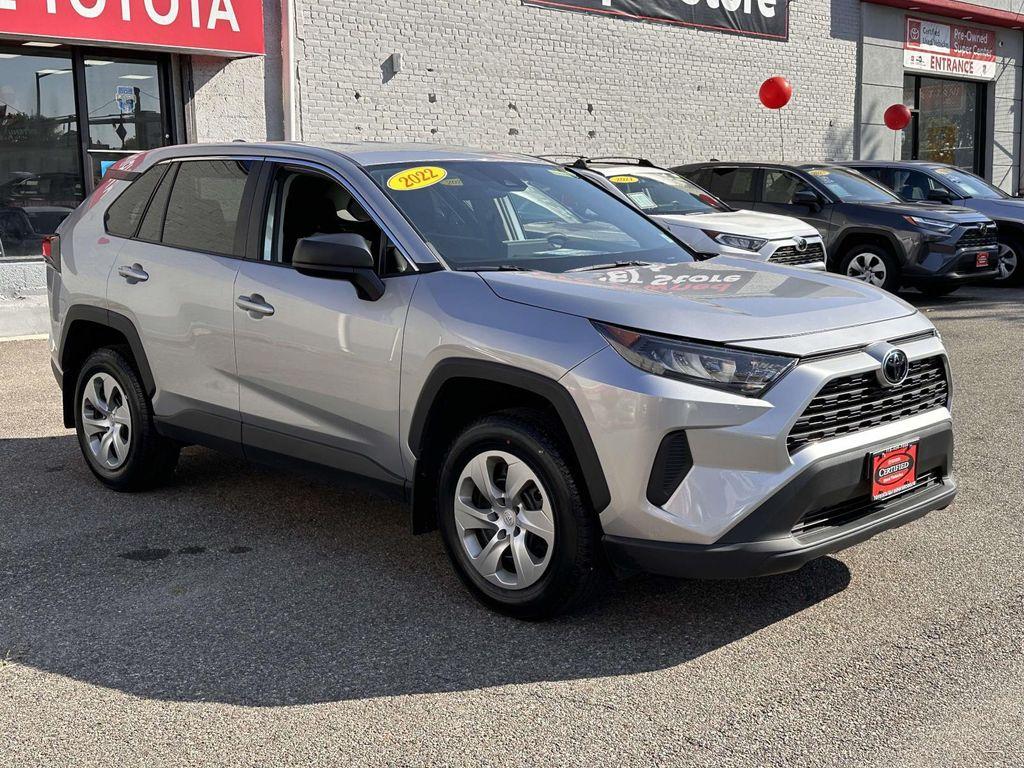 used 2022 Toyota RAV4 car, priced at $26,999