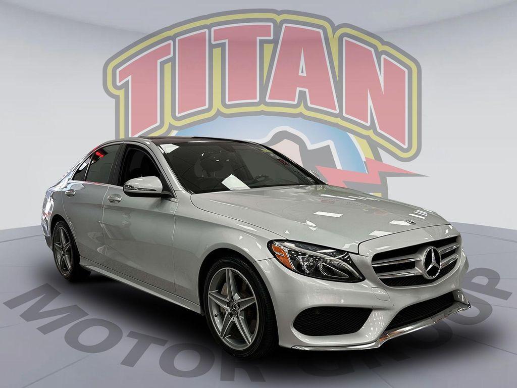 used 2018 Mercedes-Benz C-Class car, priced at $20,699