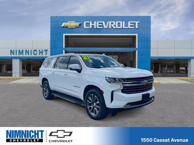 used 2021 Chevrolet Suburban car, priced at $37,995