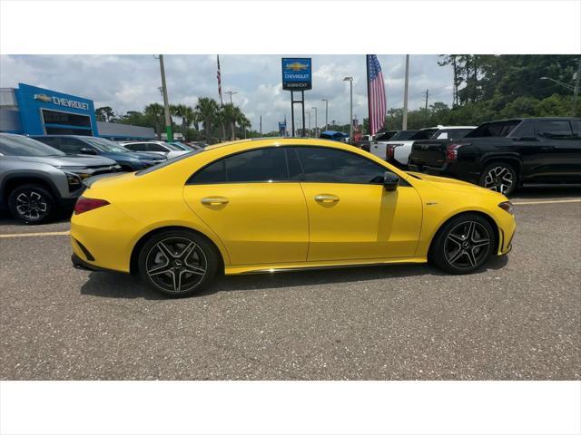 used 2022 Mercedes-Benz AMG CLA 35 car, priced at $38,900