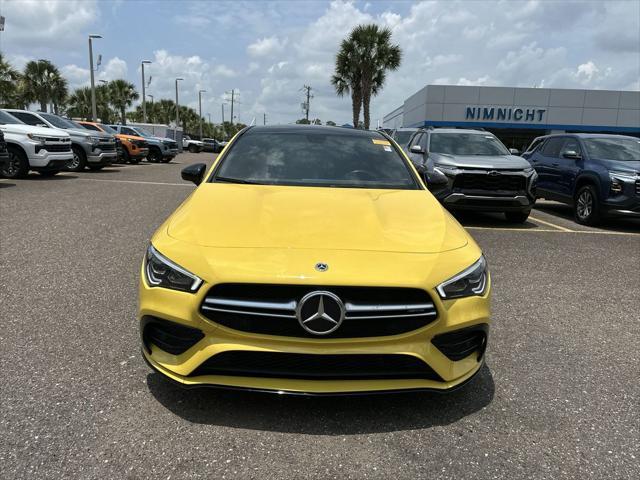 used 2022 Mercedes-Benz AMG CLA 35 car, priced at $38,900