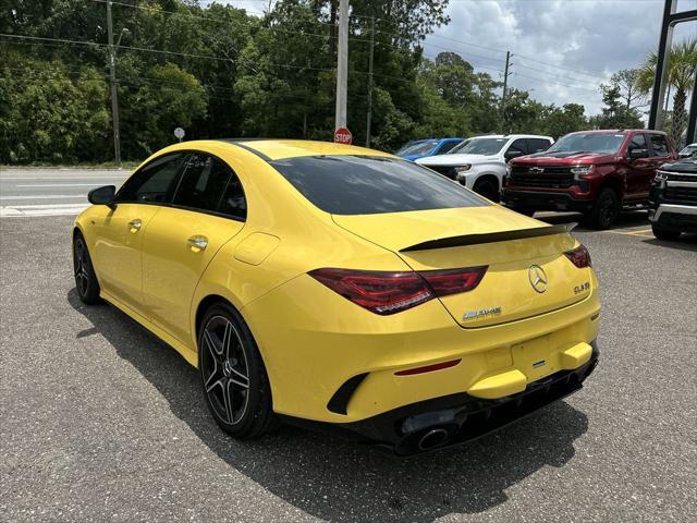 used 2022 Mercedes-Benz AMG CLA 35 car, priced at $38,900