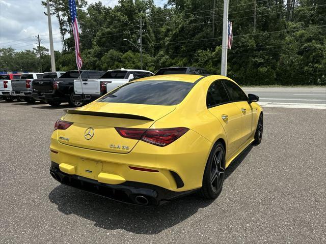 used 2022 Mercedes-Benz AMG CLA 35 car, priced at $38,900