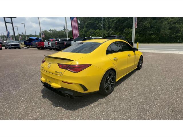 used 2022 Mercedes-Benz AMG CLA 35 car, priced at $38,900