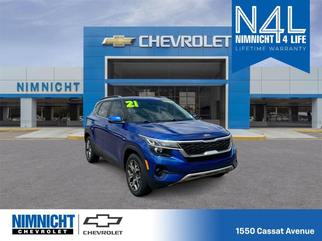 used 2021 Kia Seltos car, priced at $17,834