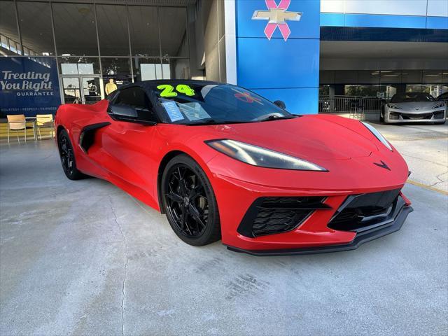 used 2024 Chevrolet Corvette car, priced at $73,788