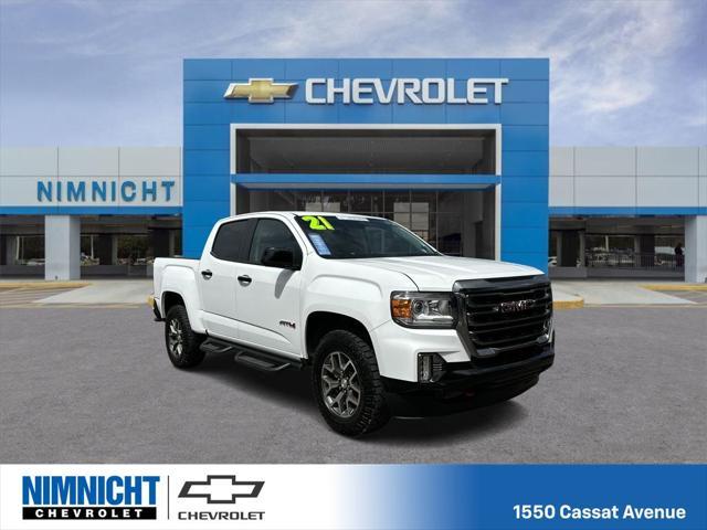 used 2021 GMC Canyon car, priced at $32,985