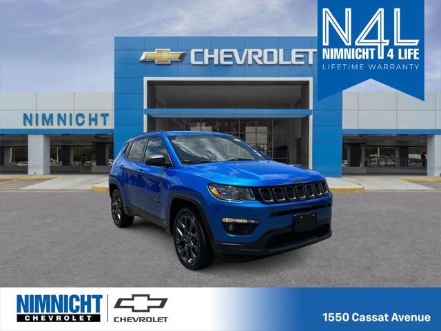 used 2021 Jeep Compass car, priced at $20,875