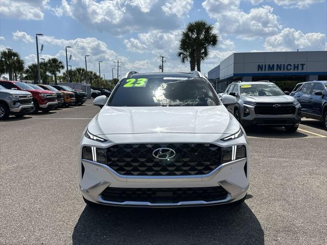 used 2023 Hyundai Santa Fe car, priced at $32,655