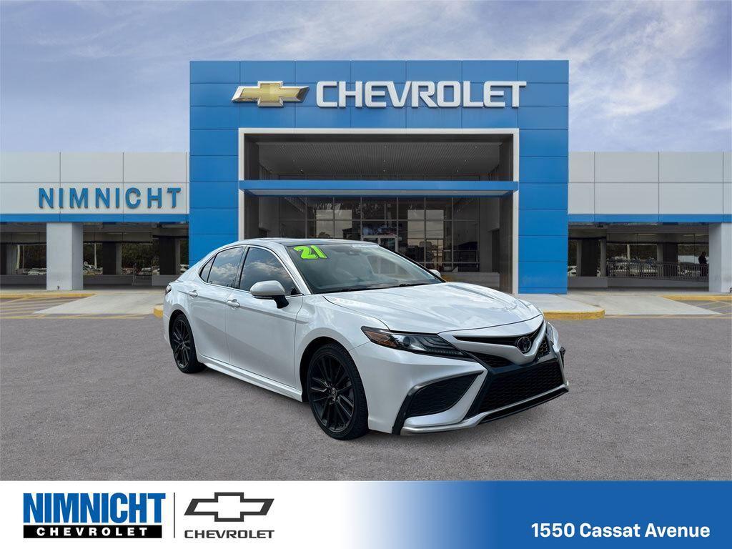 used 2021 Toyota Camry car, priced at $25,801