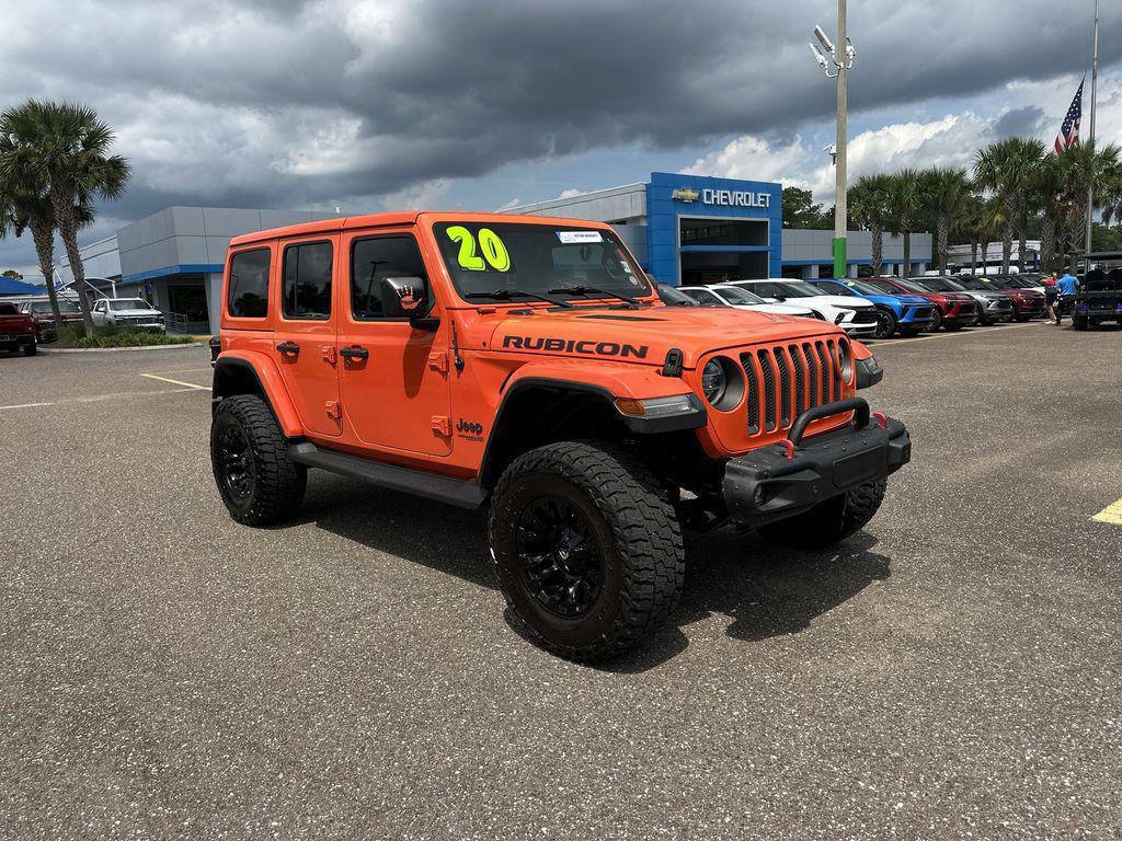 used 2020 Jeep Wrangler Unlimited car, priced at $31,919