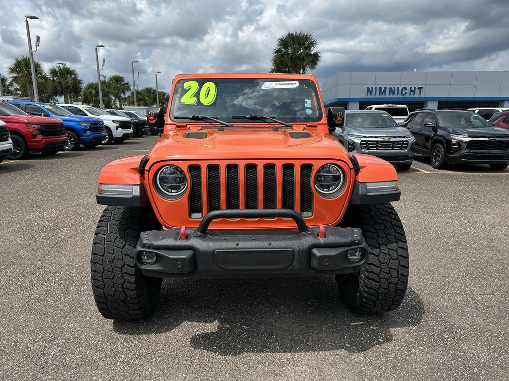used 2020 Jeep Wrangler Unlimited car, priced at $31,919