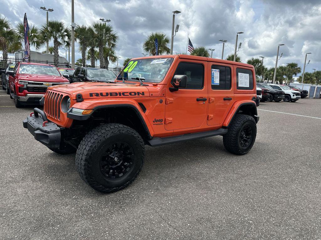 used 2020 Jeep Wrangler Unlimited car, priced at $31,919