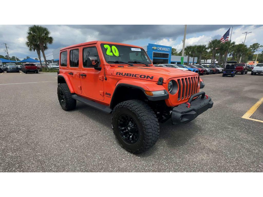 used 2020 Jeep Wrangler Unlimited car, priced at $31,919