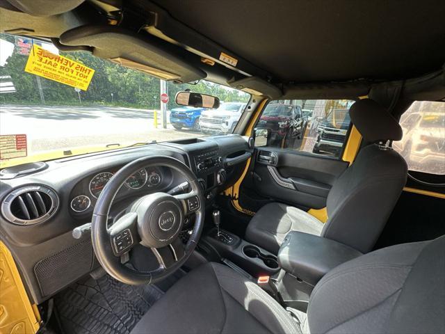 used 2015 Jeep Wrangler car, priced at $9,500