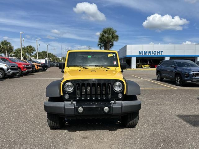 used 2015 Jeep Wrangler car, priced at $9,500