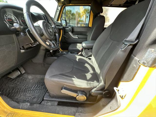 used 2015 Jeep Wrangler car, priced at $9,500