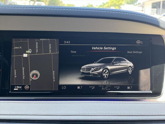used 2015 Mercedes-Benz S-Class car, priced at $17,595