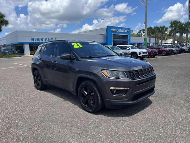 used 2021 Jeep Compass car, priced at $18,845