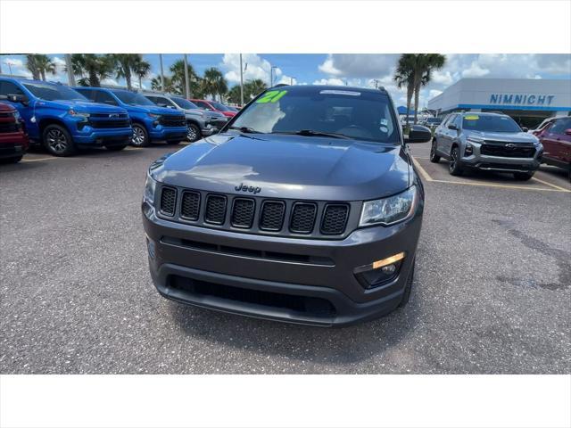 used 2021 Jeep Compass car, priced at $18,845