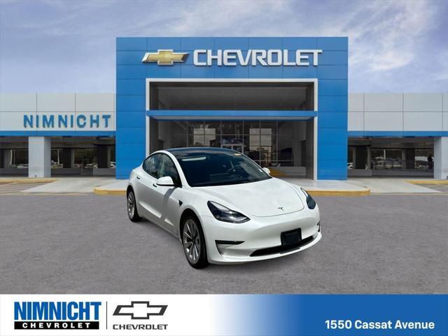 used 2021 Tesla Model 3 car, priced at $24,995
