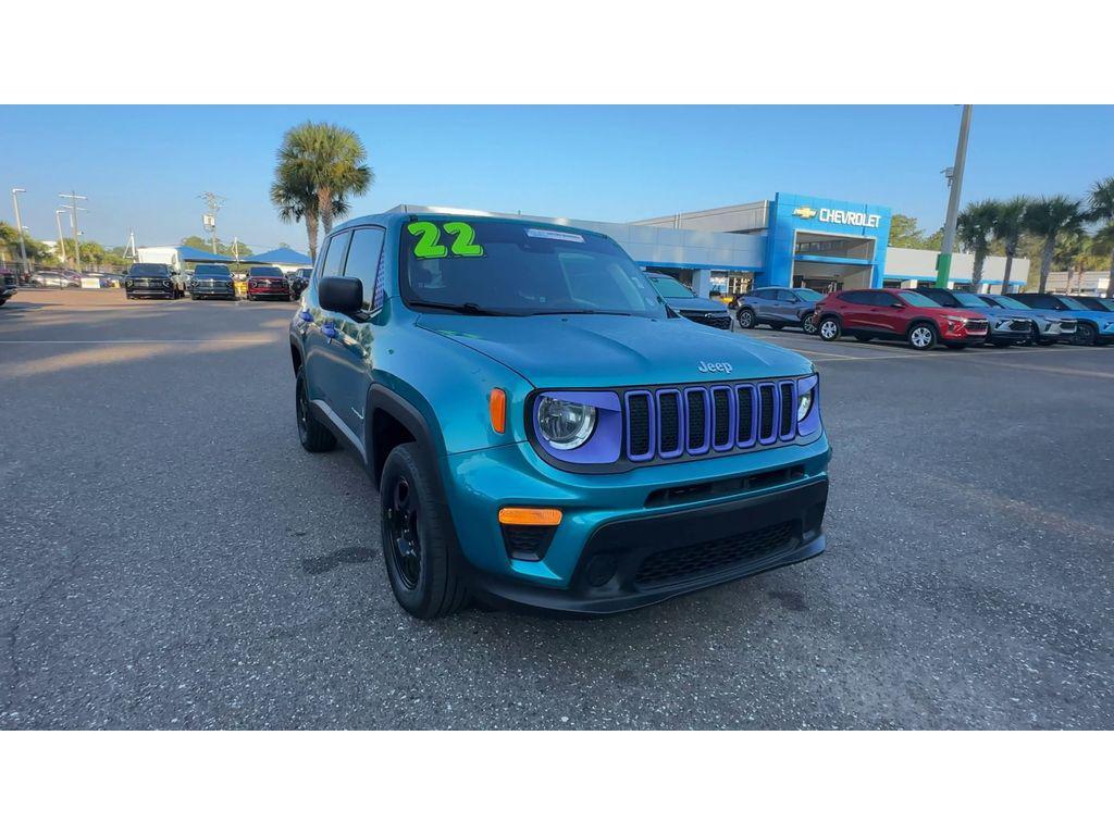 used 2022 Jeep Renegade car, priced at $17,998