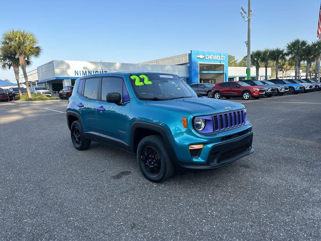 used 2022 Jeep Renegade car, priced at $17,998