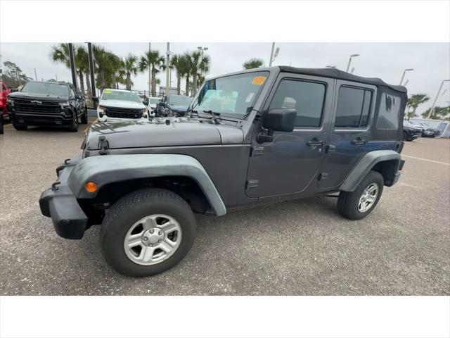 used 2016 Jeep Wrangler Unlimited car, priced at $21,850