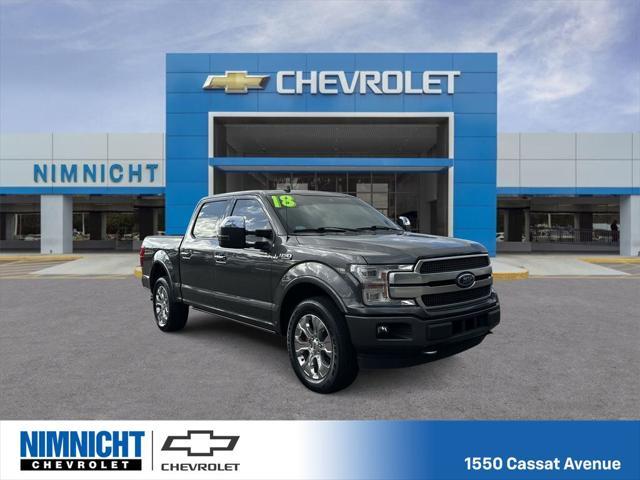 used 2018 Ford F-150 car, priced at $29,950