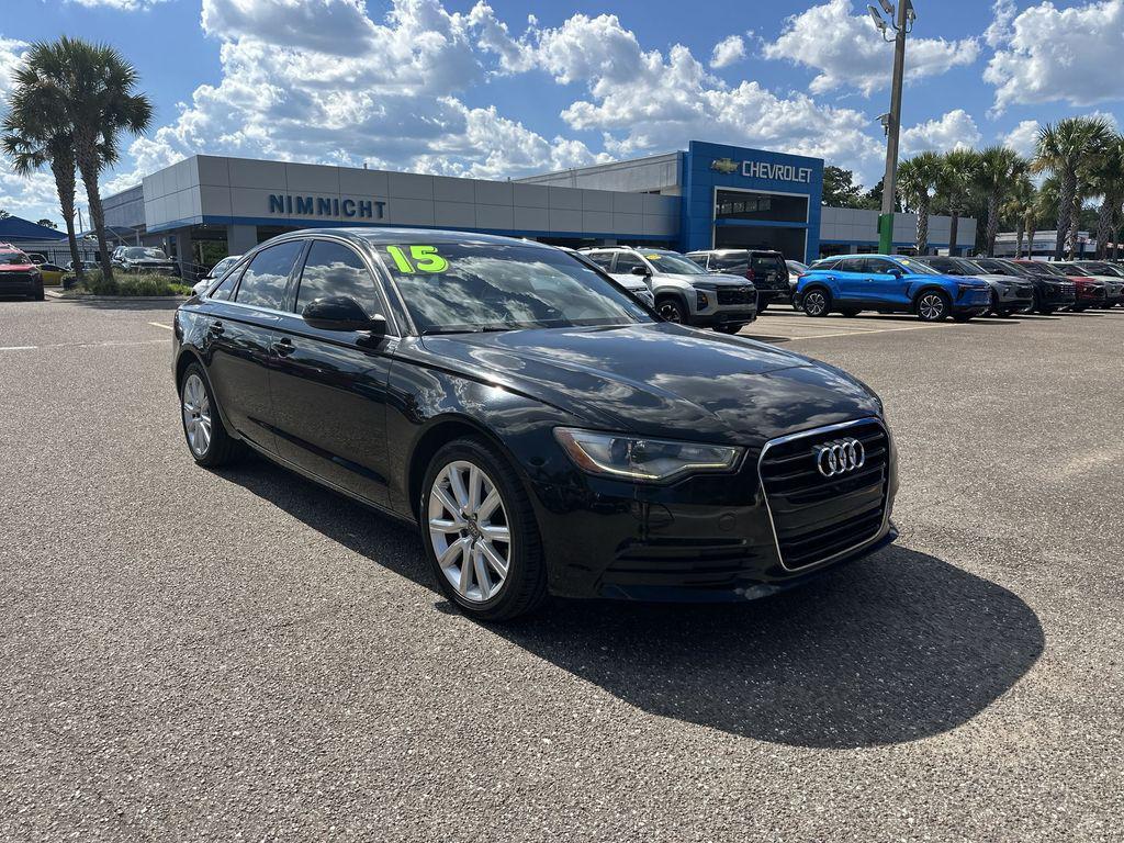 used 2015 Audi A6 car, priced at $13,985