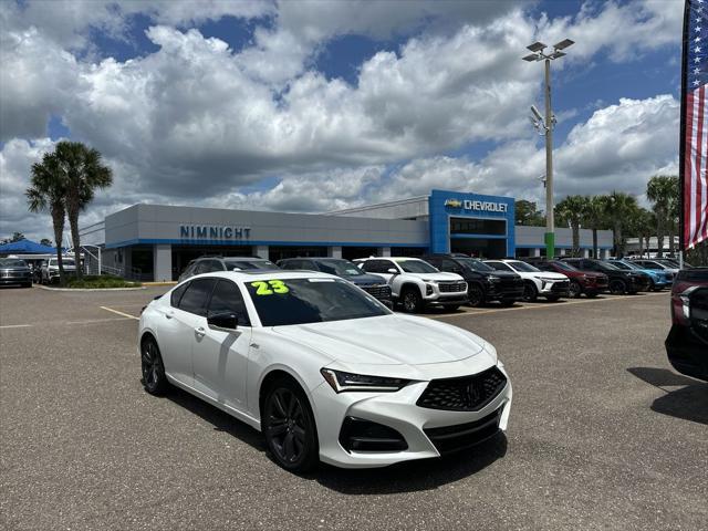 used 2023 Acura TLX car, priced at $38,975