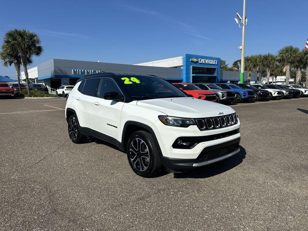 used 2024 Jeep Compass car, priced at $21,979