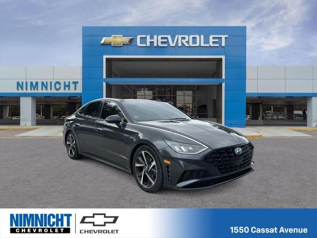 used 2021 Hyundai Sonata car, priced at $14,895