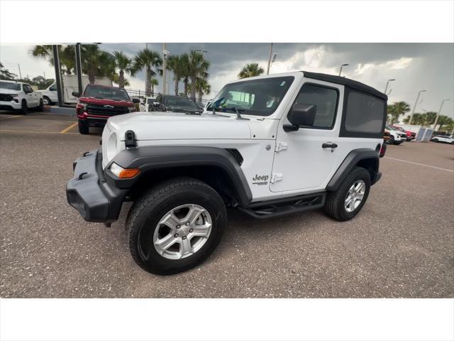 used 2021 Jeep Wrangler car, priced at $28,962