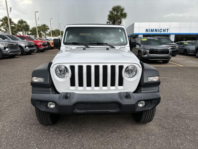 used 2021 Jeep Wrangler car, priced at $28,962