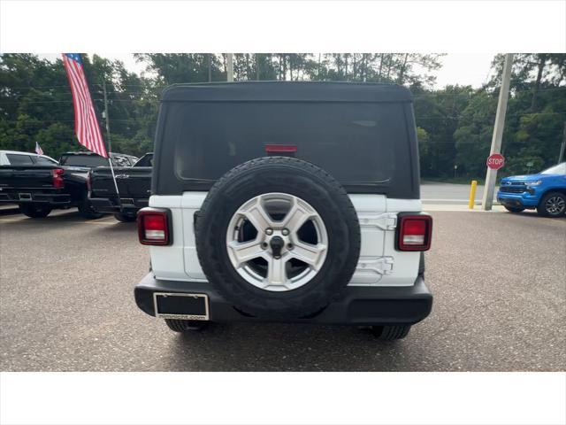 used 2021 Jeep Wrangler car, priced at $28,962