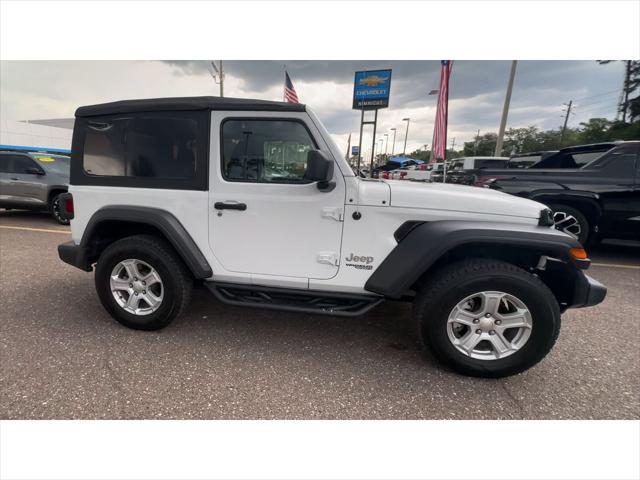 used 2021 Jeep Wrangler car, priced at $28,962