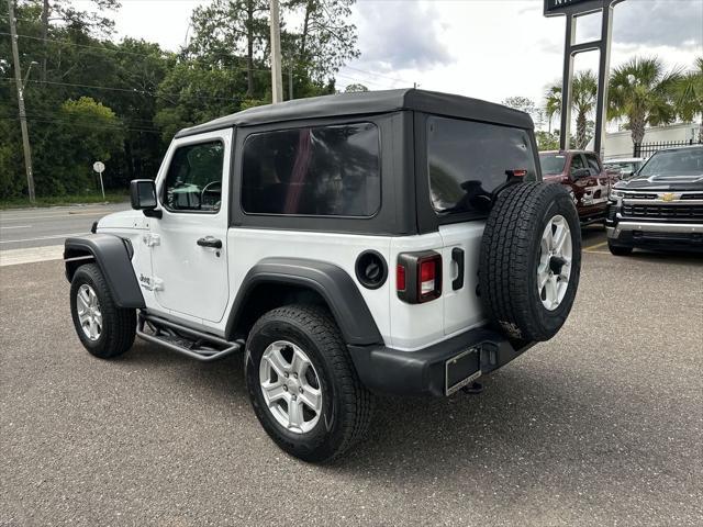 used 2021 Jeep Wrangler car, priced at $28,962