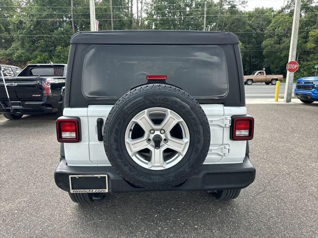 used 2021 Jeep Wrangler car, priced at $28,962