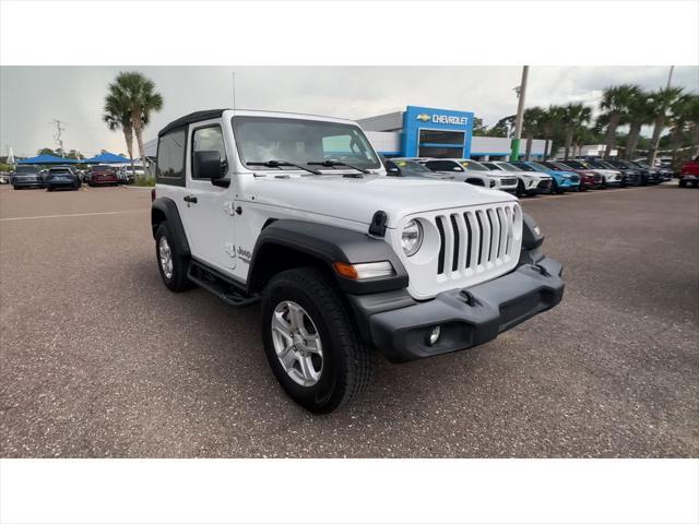 used 2021 Jeep Wrangler car, priced at $28,962