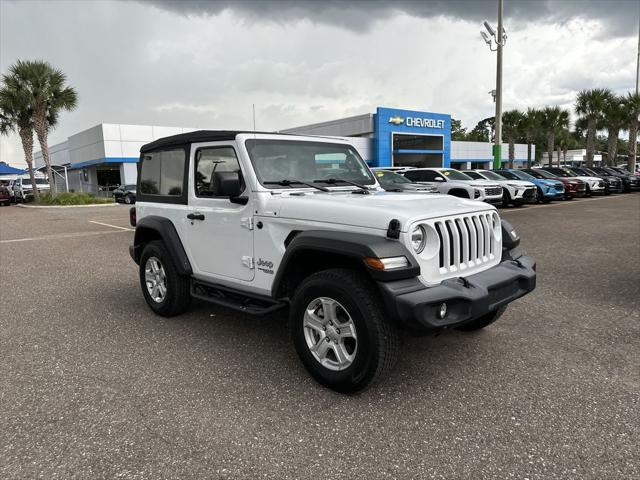 used 2021 Jeep Wrangler car, priced at $28,962