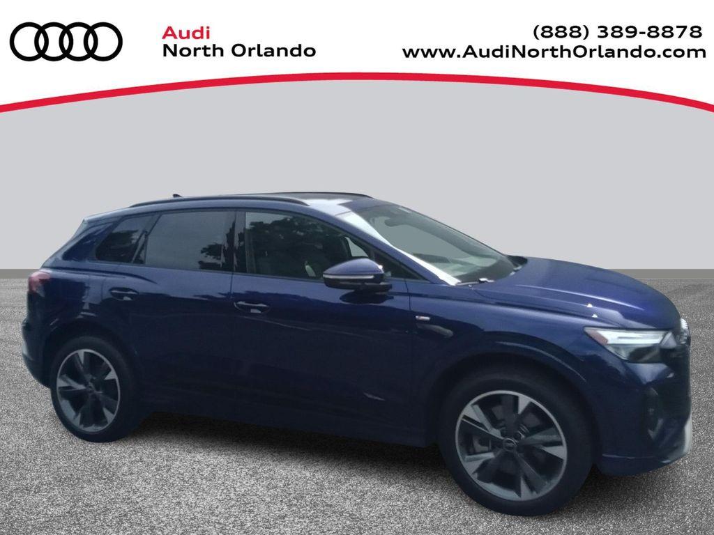 used 2024 Audi Q4 e-tron car, priced at $29,597